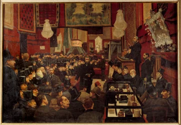 Sale at the Encheres in the 19th century