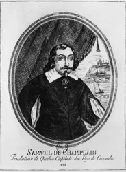 Samuel de Champlain (1570-1635), Anonymous Engraving
