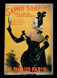 Sapho Soap - Gives a Clear and Healthy Complexion, Pinaud Editions, Paris