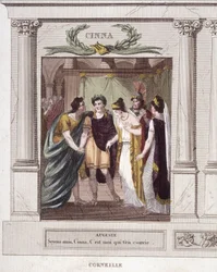 Scene and Dialogue of Augustus and Cinna in Cinna ou la clemence d