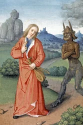 Scene of temptation