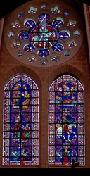 Scenes from the Life of St Martin; Donor - Thibault VI, Count of Chartres
