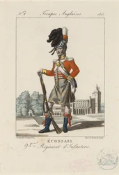 Scottish 92nd Infantry Regiment, c.1815