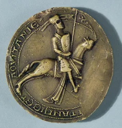 Seal of Arthur I Duke of Brittany
