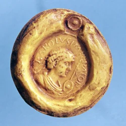 Seal of Charles III the Fat, King of France and Holy Roman Emperor