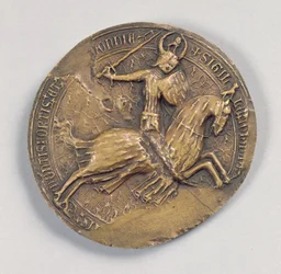 Seal of Jean IV the Valliant, Duke of Brittany