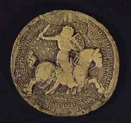Seal of Louis I of Anjou King of Sicily
