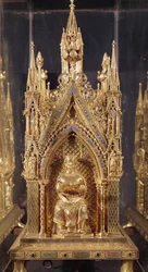 Seated figure of Christ, from the Reliquary of Saint Taurin