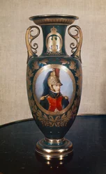 Sevres vase depicting Louis Bonaparte