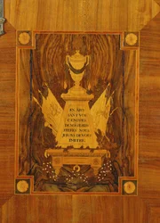 Sideboard with Marquetry Design of Emblems and Mottoes of the French Revolution