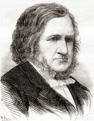 Sir James Young Simpson, from Les Merveilles de la Science, published c.1870