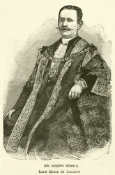 Sir Joseph Renals, Lord Mayor of London (engraving)