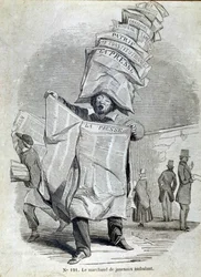 Small Parisian Trade: The Merchant or Crier of Traveling Newspapers