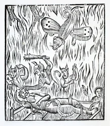 Small Drawing of the Unhappy State of a Damned Soul