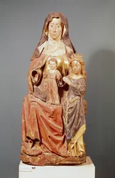 St. Anne, the Virgin and Child, 15th-16th century