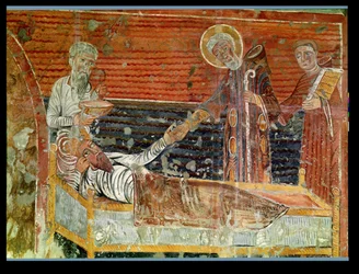 St. Severinus curing Clovis I