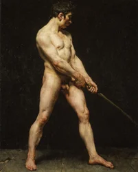 Study of a Nude Man, c. 1810-20