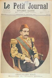 Sultan Abd al-Hamid Khan II (1842-1918) Sovereign of the Ottoman Empire, from Le Petit Journal, 21st February 1897