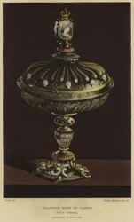 Sweet Jar Decorated with Cameos, 17th Century