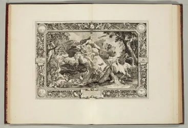 "Tapisseries du Roi, ou sont representez les quatre elemens et les quatre saisons" by Andre Felibien