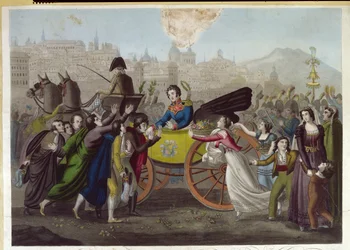 The Arrival of General Juan Facundo Quiroga in Madrid on the 24th June 1820