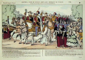 The Arrival of Sultan Abd al-Aziz in Paris in 1867
