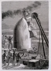 The Arrival of the Projectile at Stone-Hill - in 