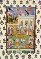 The Assembly of Efrits and Djinn (illustration for The Arabian Nights, 1895)