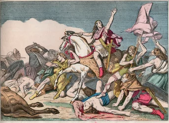 The Battle of Tolbiac, Clovis