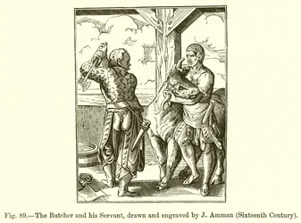 The Butcher and His Servant