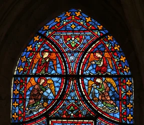 The Death and Glorification of the Virgin Mary (top section)