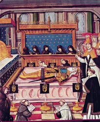 The Death of Charlemagne in 814