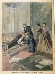The Death of Felix Faure from Le Petit Journal