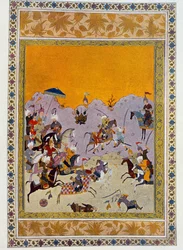 The Death of the heroes, illustration for The Arabian Nights, 1895
