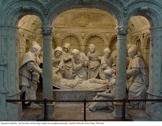 The Dormition of the Virgin in the northern transept