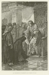 The Duchess of Orleans at the Feet of the King