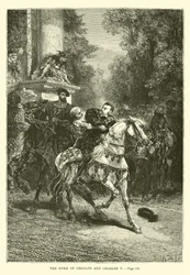 The Duke of Orleans and Charles V