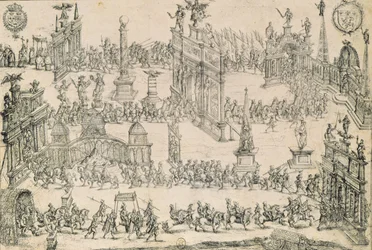 The Entrance of Henri IV (1553-1610) into Lyon, 4th September 1595