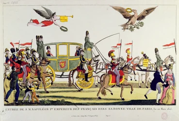The Entry of Napoleon into Paris on 20th March 1815