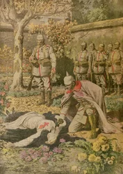 The Execution of Edith Cavell from Le Petit Journal, November 1915