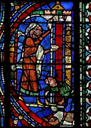 The Exodus Story: The Door Lintel is Marked with the Blood of a Sacrificed Lamb at Passover