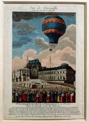 The First Ballooning Experiment at the Chateau de Versailles, 19th September, 1783