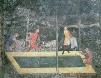 The Fish Pond, from the Stag Room, 1343