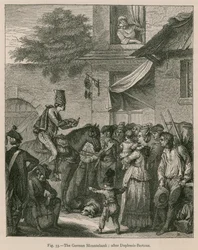 The German Mountebank; after Duplessis-Bertaux