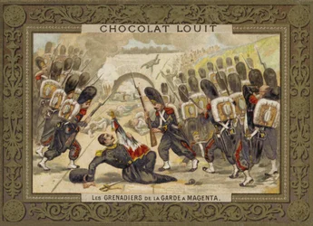 The Grenadiers of the Guard at the Battle of Magenta, 1859