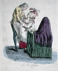 The Hairdresser and a Lady of Fashion