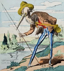 The Heron, from Fables de la Fontaine