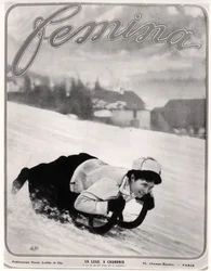 The Luge at Chamonix, from Femina