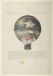 The Montgolfier Balloon with 