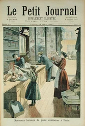 The New Auxiliary Post Office in Paris, from Le Petit Journal, 18th May 1894